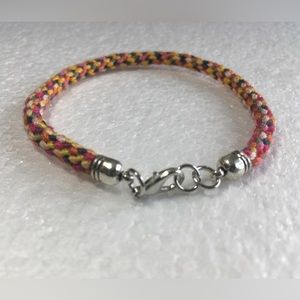 Handcrafted Hemp Cord Round Braided KUMIHIMO (5mm) Bracelet